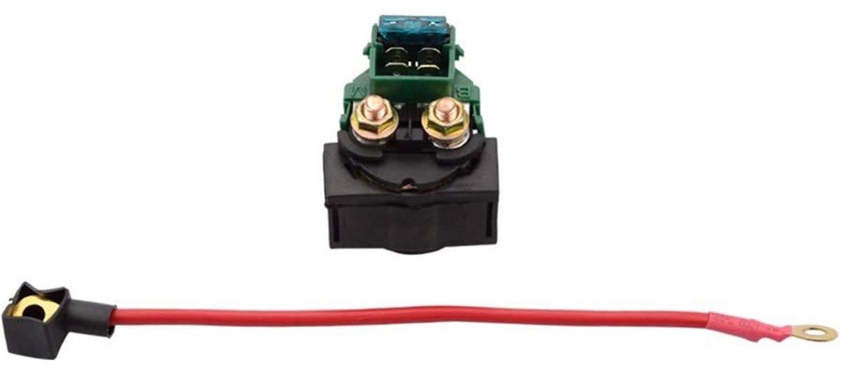 SnelShoppen - 4 Pin Startrelais Solenoïde met Zekerheid voor CF250 Helix, CN250 Elite, CH250, Baja Hammerhead 250 ATV, Go Kart en Scooter