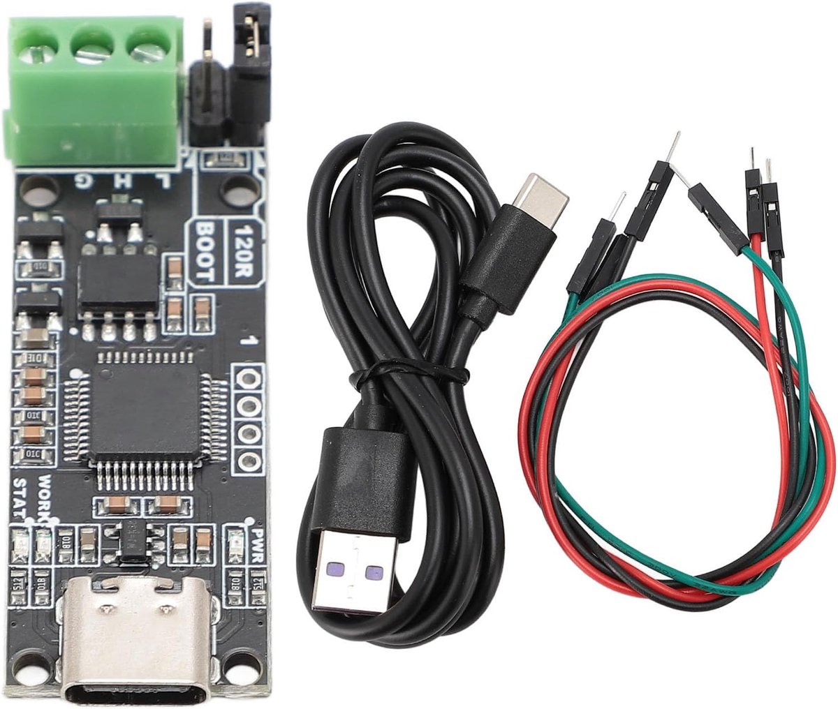 CANable 2.0 USB To CAN Analyzer Module Converter Adapter Support, Powerful ARM Cortex M4 Processor, Compatible with - ShopVlot