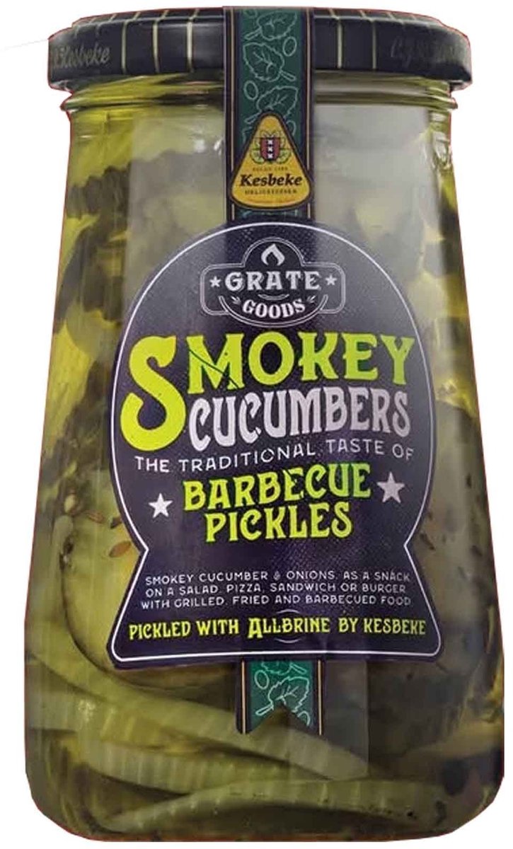 Grate Goods - Smokey Cucumbers – 325 gram