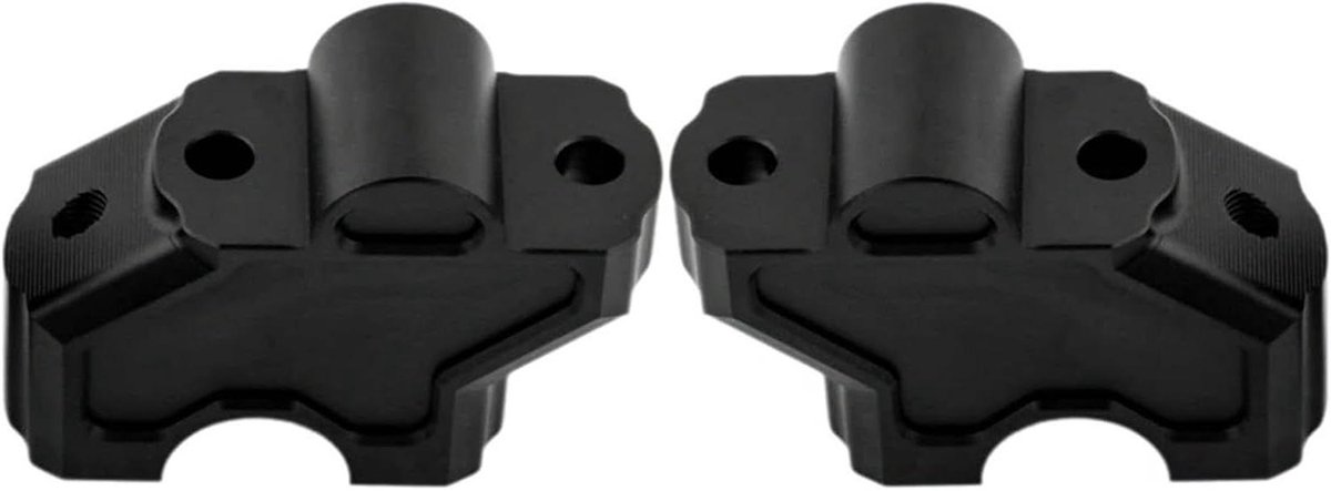 Stuurklem Motorfiets - Stuurverhoger Riser - Comfortabel Rijden - Trillingsdempend Aluminium - Voor Nightster 975 - Zwart
