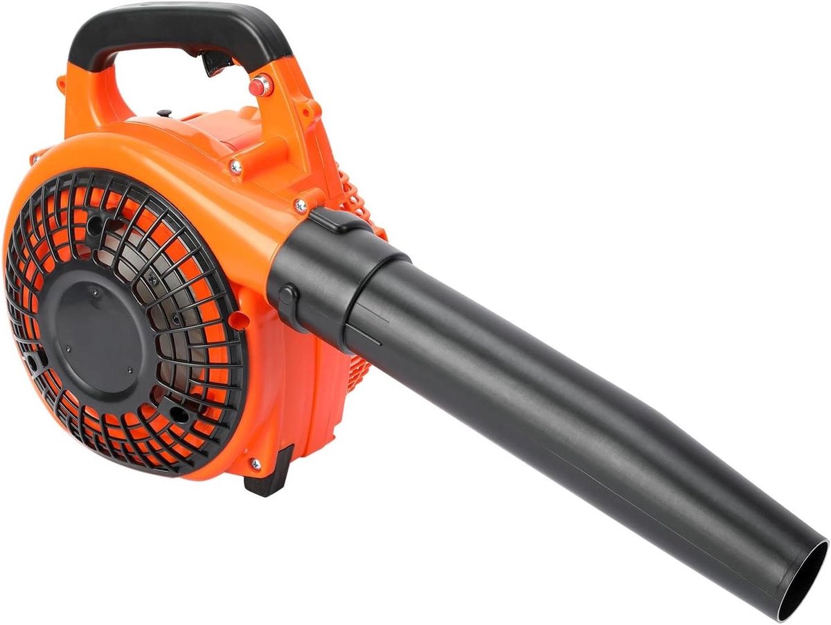 Benzine Bladblazer - Handheld Bladblazer Tuin - Tuin Reinigen - Easy Start Systeem - 26cc 2-takt - Oranje