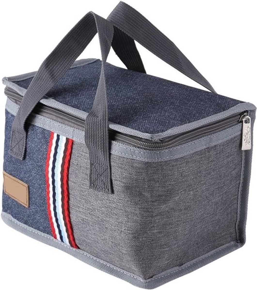 - Draagbare Geïsoleerde Thermische Koeler Lunch Opslag Voedsel Doos Tas Case Picknick - Duurzaam - Rood - Extra groot - BPA-vrij - Geschikt voor Outdoor Activiteiten - Blauw Model