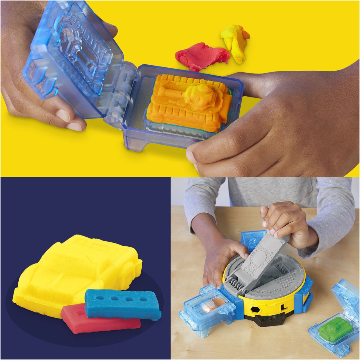 Play-Doh Marvel Hulk Pletpret Speelset - Boetseerklei - Inclusief Hulk figuur — afbeelding 8