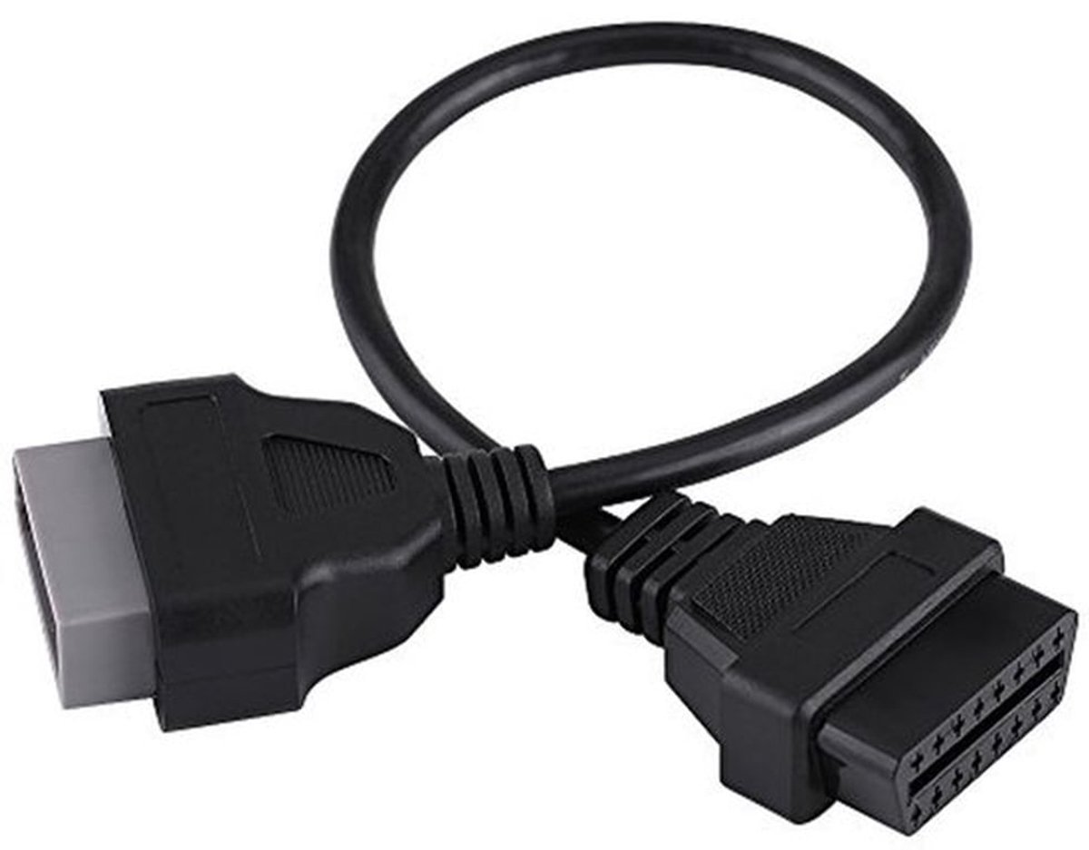 16-pins tot 14-pins OBD2-kabel, perfecte compatibiliteit professionele productie adapterkabel