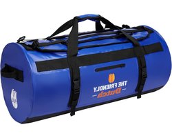 Grote Duffel Tas - Reistas Backpack - Outdoor Avonturen - Waterdicht PVC Materiaal - 90 Liter - Zwart