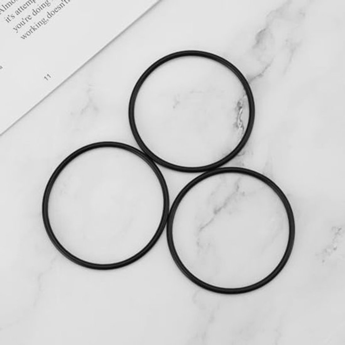 20 Stks O-ringen Nitril Rubber O-Ring 66mm OD 60mm ID 3mm Breedte Afdichting Pakking Afdichting Pakking voor Kraan Sanitair Automotive Reparatie, NBR70