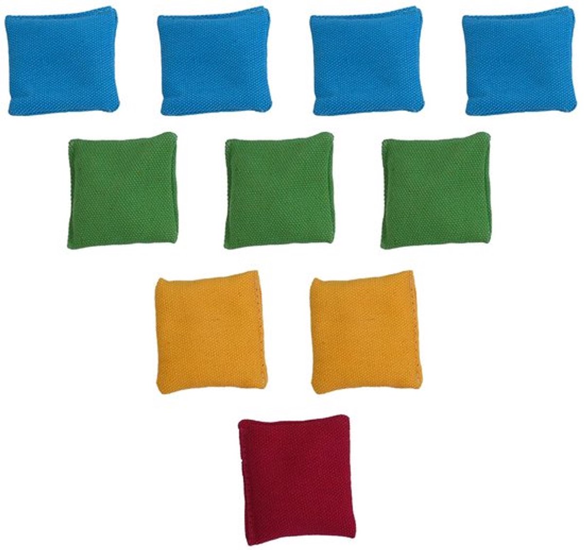 Kleine Zitzakken, 10 Stuks Zitzakken, 5 x 5 cm Zitzakken, Feest Zitzakken