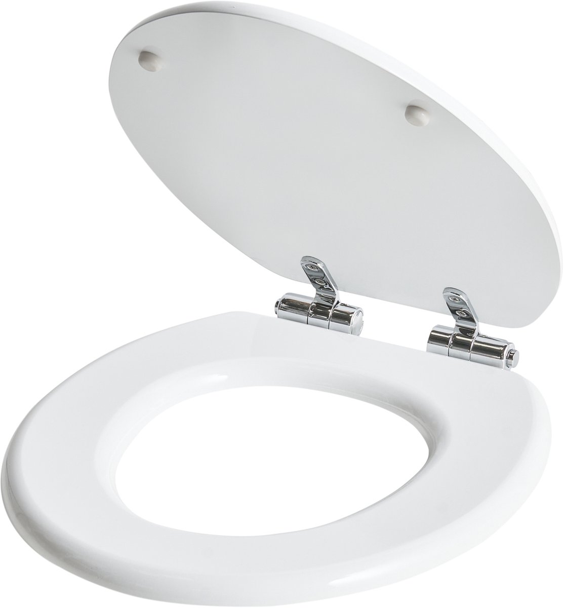 MAZARUNI - Toiletbril - Wit - 46 x 38 cm - MDF