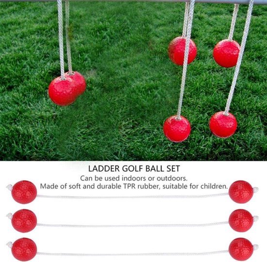 Golfballen Set - Volwassenen en kinderen - Tuinspeelgoed - 3 paar 6 stuks - Buiten en thuis - Geschikt voor alle leeftijden - Diverse kleuren van Merkloos — afbeelding 5