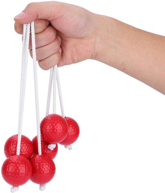 Golfballen Set - Volwassenen en kinderen - Tuinspeelgoed - 3 paar 6 stuks - Buiten en thuis - Geschikt voor alle leeftijden - Diverse kleuren van Merkloos — afbeelding 2