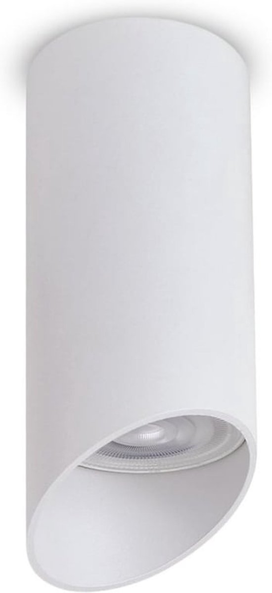 Opbouw Spot GU10 Wit Aluminium Plafondlamp Modern