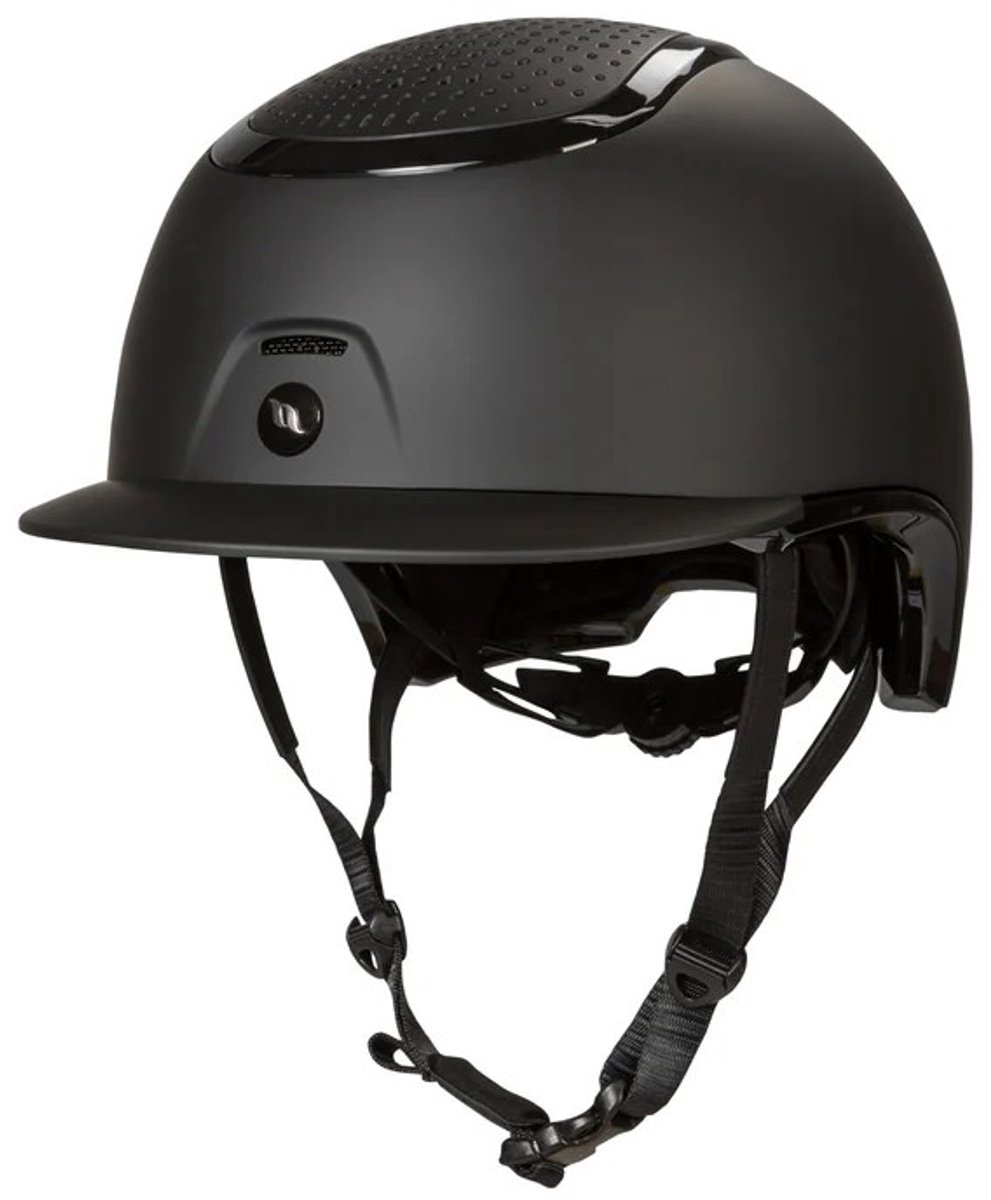 Back on Track Strixx Helm Zwart Glanzend Maat 52-55 cm