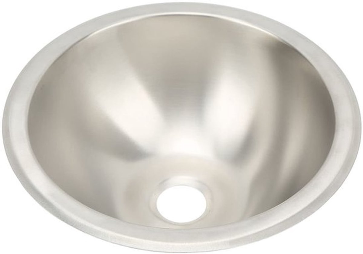Enkele RV Keuken Gootsteen, 9.25in Ronde RVS Gootsteen, RVS Gootsteen voor RV Gootsteen, Gootsteen Enkele Kom Gootsteen Bar Gootsteen voor Keuken, Werk