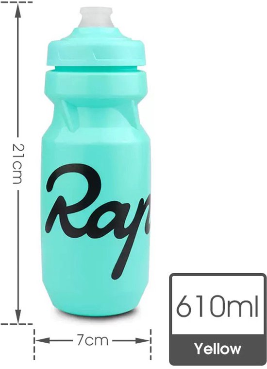Bidon 610ml Fiets - ice Blauw - Lichtgewicht Sportfles BPA-vrij - Fitness Waterfles - Geschikt voor Alle Bidonhouders - Vaatwasbestendig - Shakebeker - Recyclebaar & Sterk - Fietsaccessoires — afbeelding 5