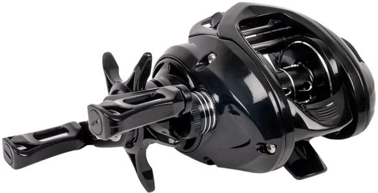 Zebco Demonic All Black 150 LWH Baitcast Reel van Merkloos — afbeelding 3