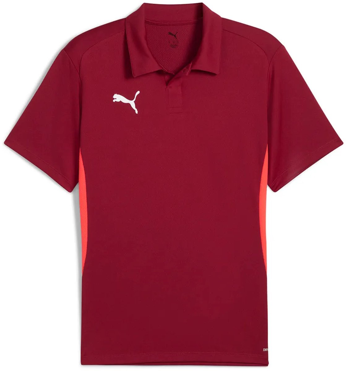 Puma Individual Korte Mouw Poloshirt Rood