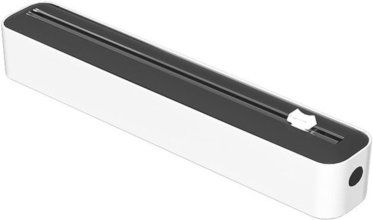 Magnetische Hechting Film Dispenser - Grijs - Verbeterde Foliedispenser voor Plastic Aluminiumfolie - Praktische Keukenlade Organizer