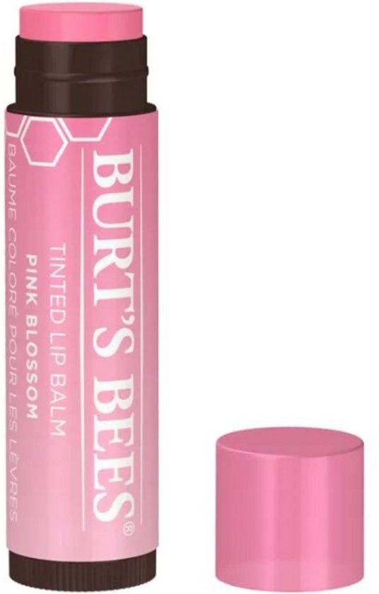 Burts Bees Lipbalm Pink Blossom