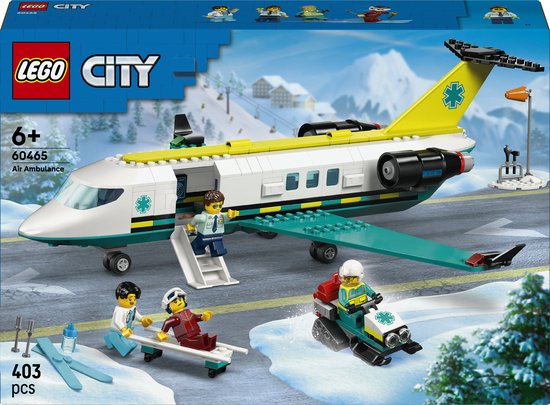 LEGO City Ambulancevliegtuig