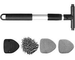 Ruiten Reiniger Tool - Auto Reiniger Borstel - Glas Onderhoud - Dubbele Borstelstructuur - 27 x 11 x 3.5 cm