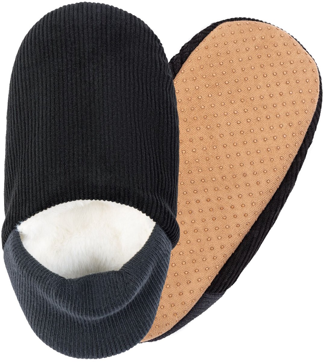 camano pantoffels unisex corduroy warm comfortabel antislip zachte voering 1-pack comfortabel stevige grip woonkamer thuis dagelijks gebruik slip-on.