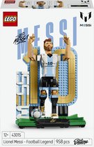 LEGO Editions Lionel Messi – Légende du football Jouet de football pour enfants - 43015