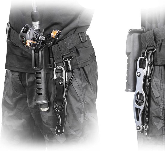Verstelbare Hengelholster met Tailleband voor Spinning Reel, Ideaal voor Vissen en Outdoor Activiteiten van Merkloos — afbeelding 5