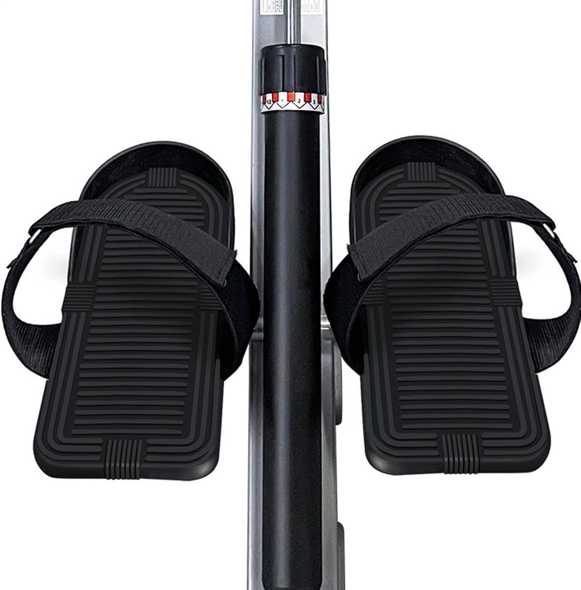 Roei Machine Pedalen - Fitness Onderdelen - Beentraining Stabiliseren - Antislip Ontwerp - 11.5 x 26 cm - Zwart