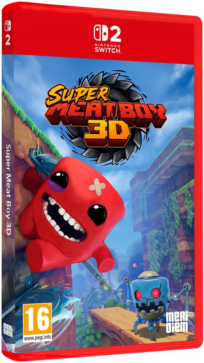 SUPER MEAT BOY 3D - SWITCH 2