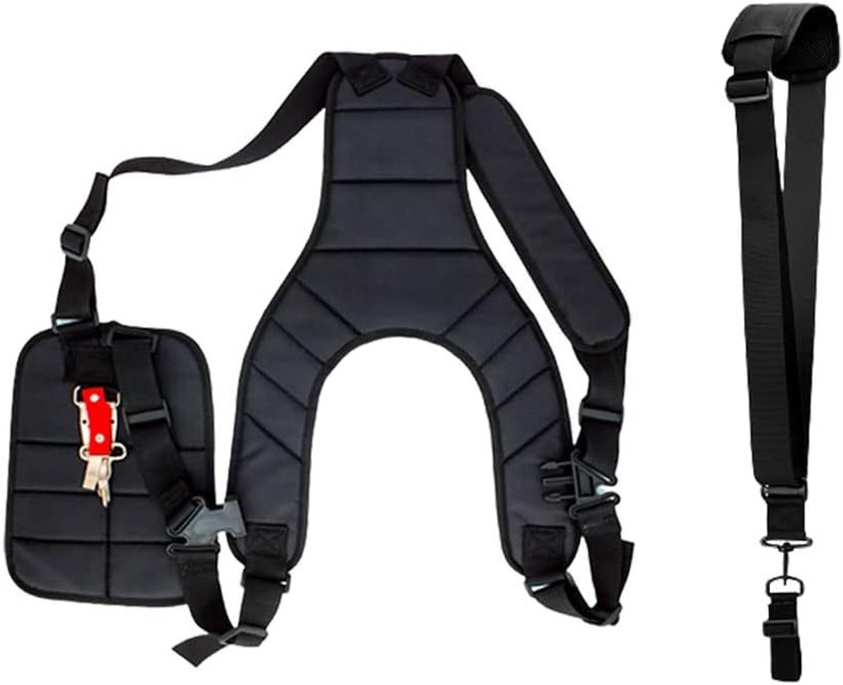 Verstelbare Schouderband voor Bosmaaier - 2 Stuks - Comfortabele Trimmer Strap voor Grasmaaier en Tuinonderhoud