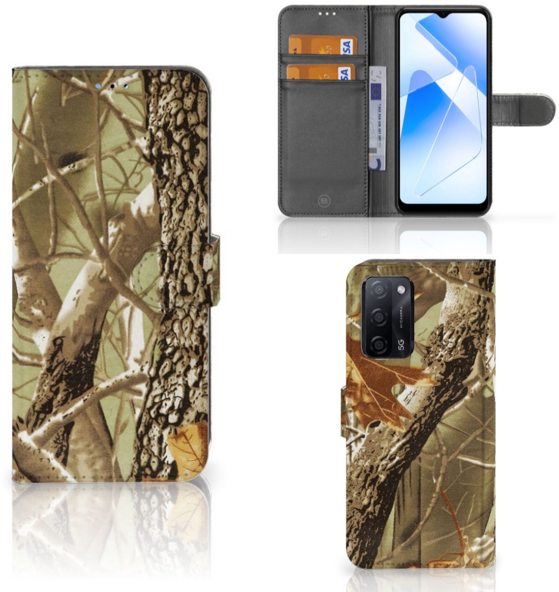 OPPO A16/A16s/A54s Hoesje Wildernis