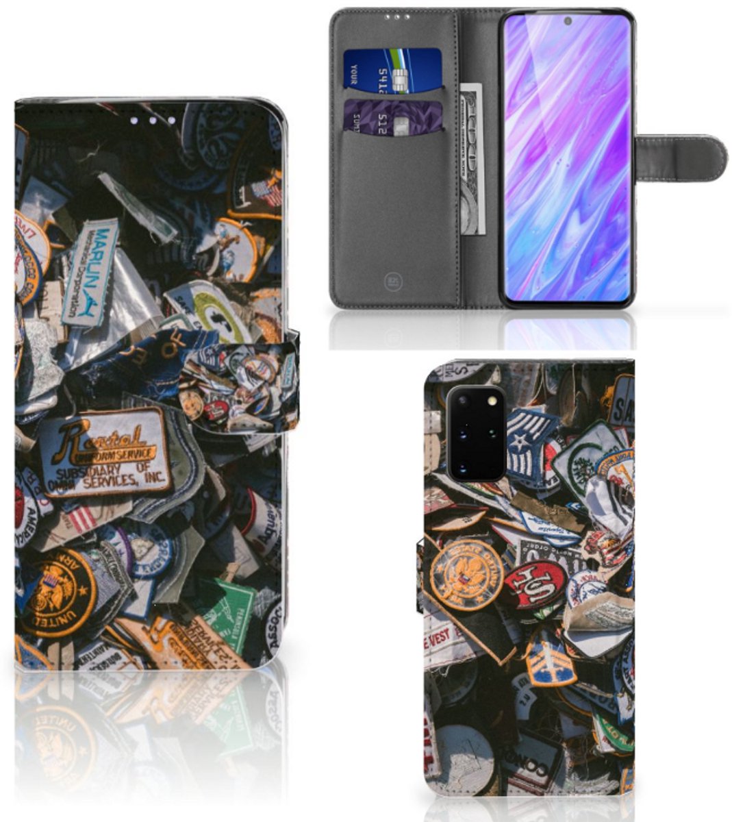 Samsung Galaxy S20 Plus Telefoonhoesje met foto Badges