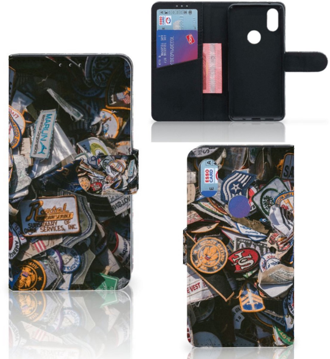 Xiaomi Mi Mix 2s Telefoonhoesje met foto Badges