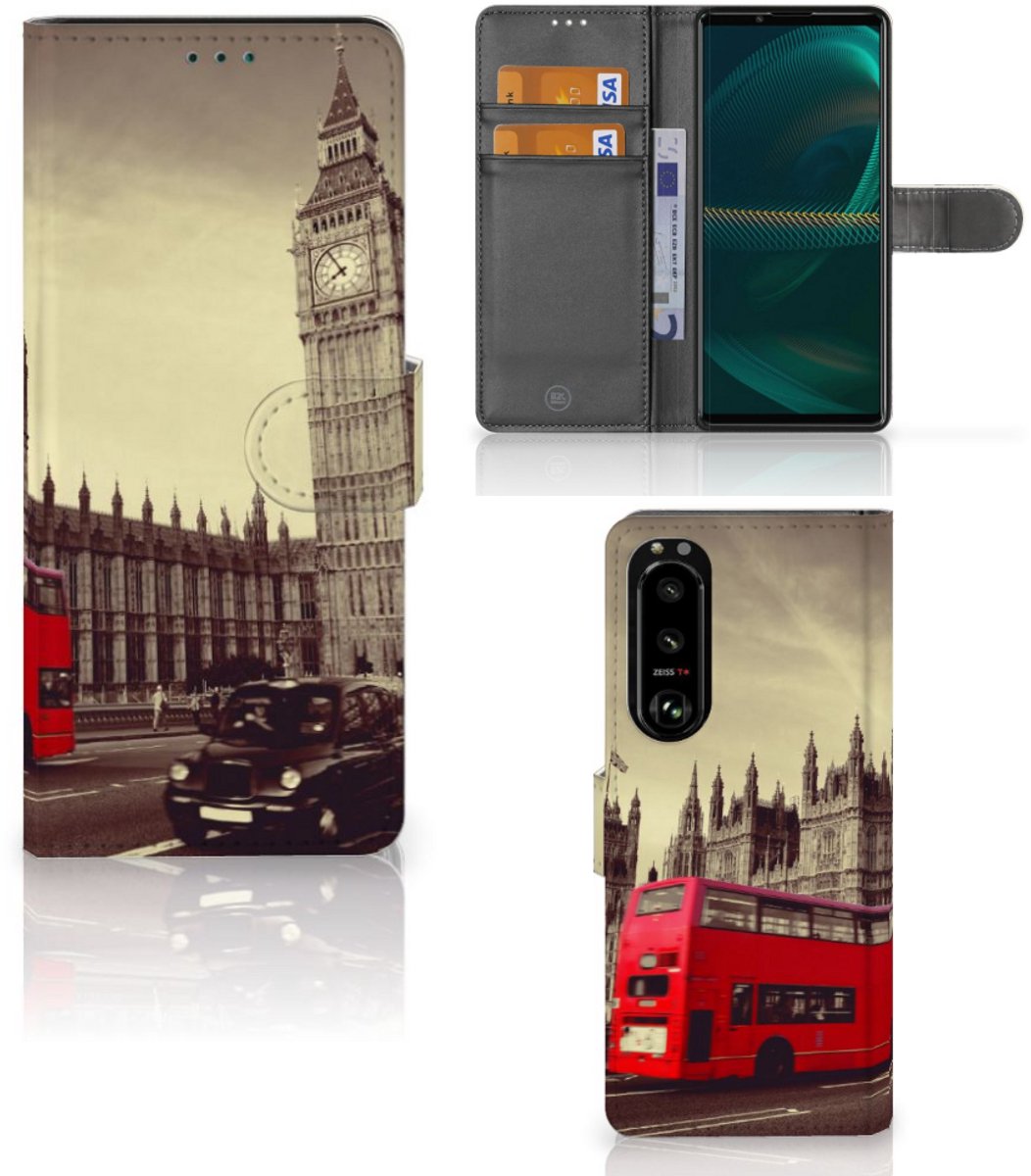 Sony Xperia 5III Flip Cover Londen