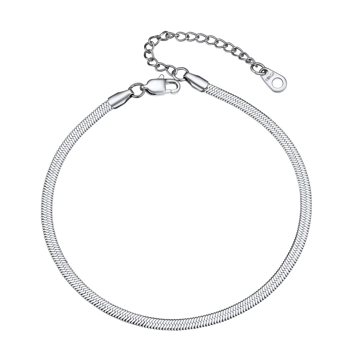 Cosensi - Enkelsieraad - Stainless Steel - Verstelbaar - Goudkleurig - Anklet - Perfect voor Zomer Sandalen - Geschikt voor Vrouwen en Meisjes