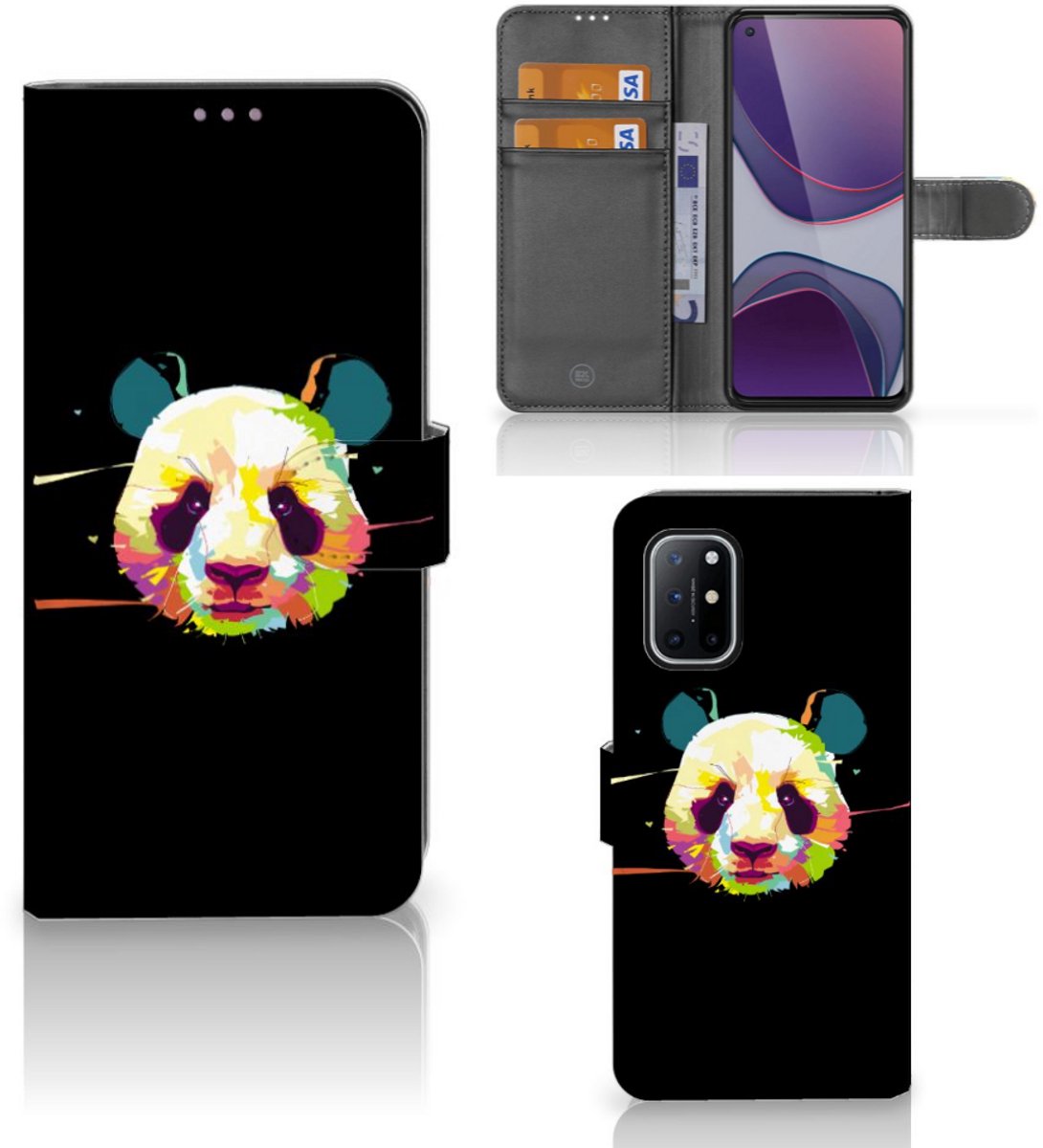 OnePlus 8T Leuk Hoesje Panda Color