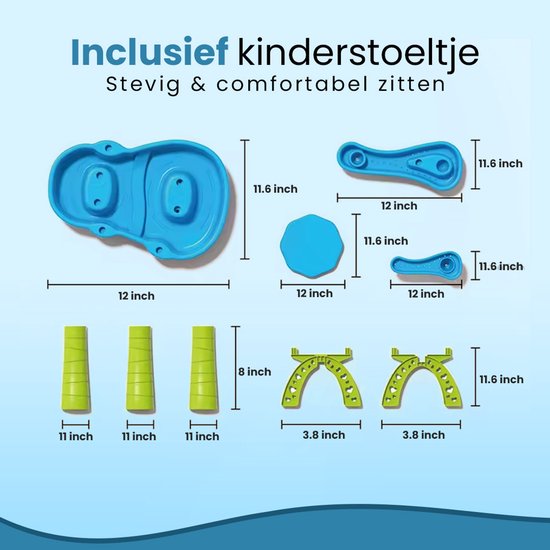 Step2 Zand- & Watertafel Cascading Cove – Met Deksel, Parasol En 6 Accessoires, Ideaal Voor Buitenplezier