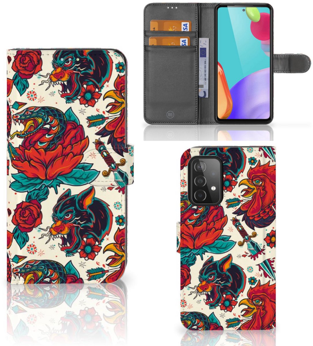 Telefoonhoesje met foto voor Samsung Galaxy A52 Old Skool