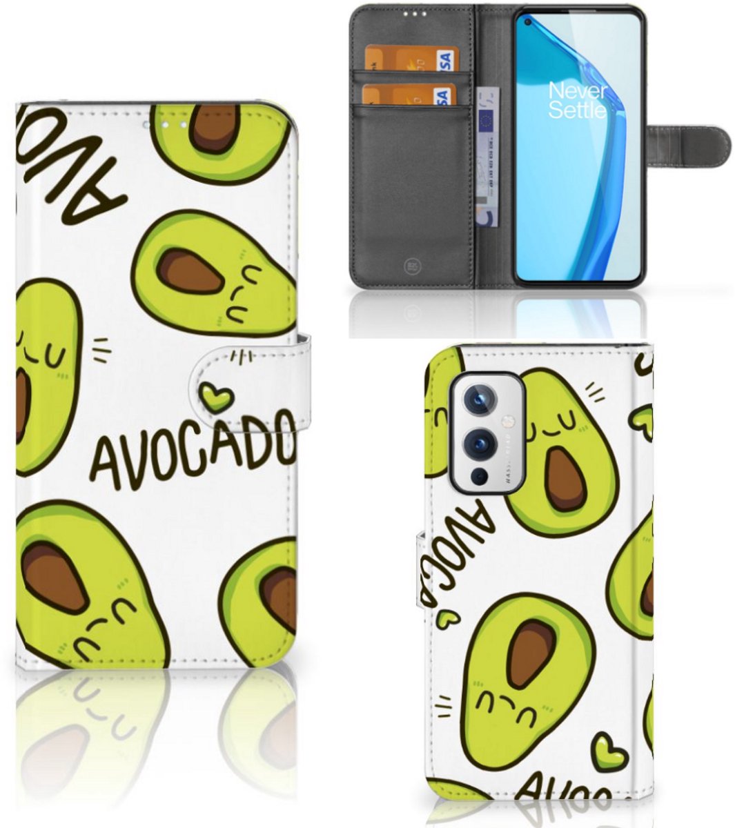 OnePlus 9 Leuk Hoesje Avocado Singing