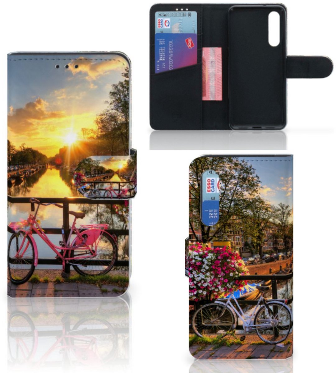 Xiaomi Mi 9 SE Flip Cover Amsterdamse Grachten