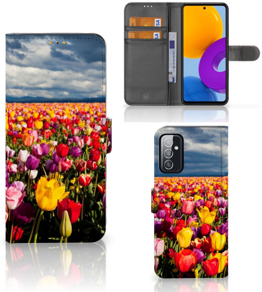 Samsung Galaxy M52 Hoesje Tulpen