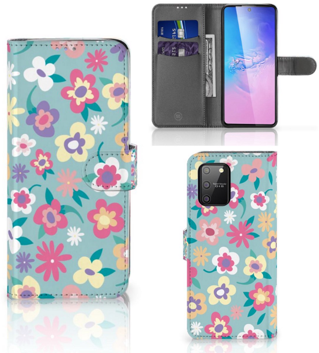 Samsung S10 Lite Hoesje Flower Power