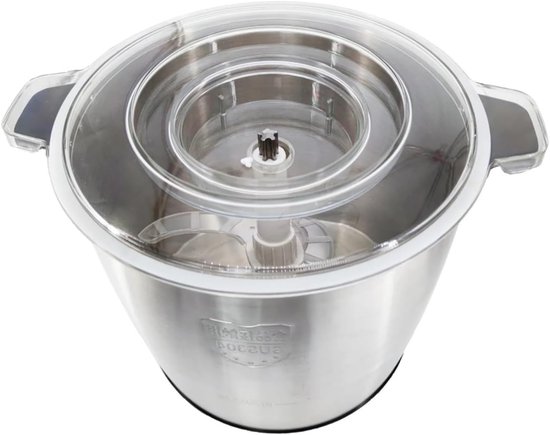 Professionele Keukenmachine - Vleesmolen Blender - Zelf Vlees Malen - 10L Roestvrijstaal - 1100W Vermogen - Zilverkleurig — afbeelding 5