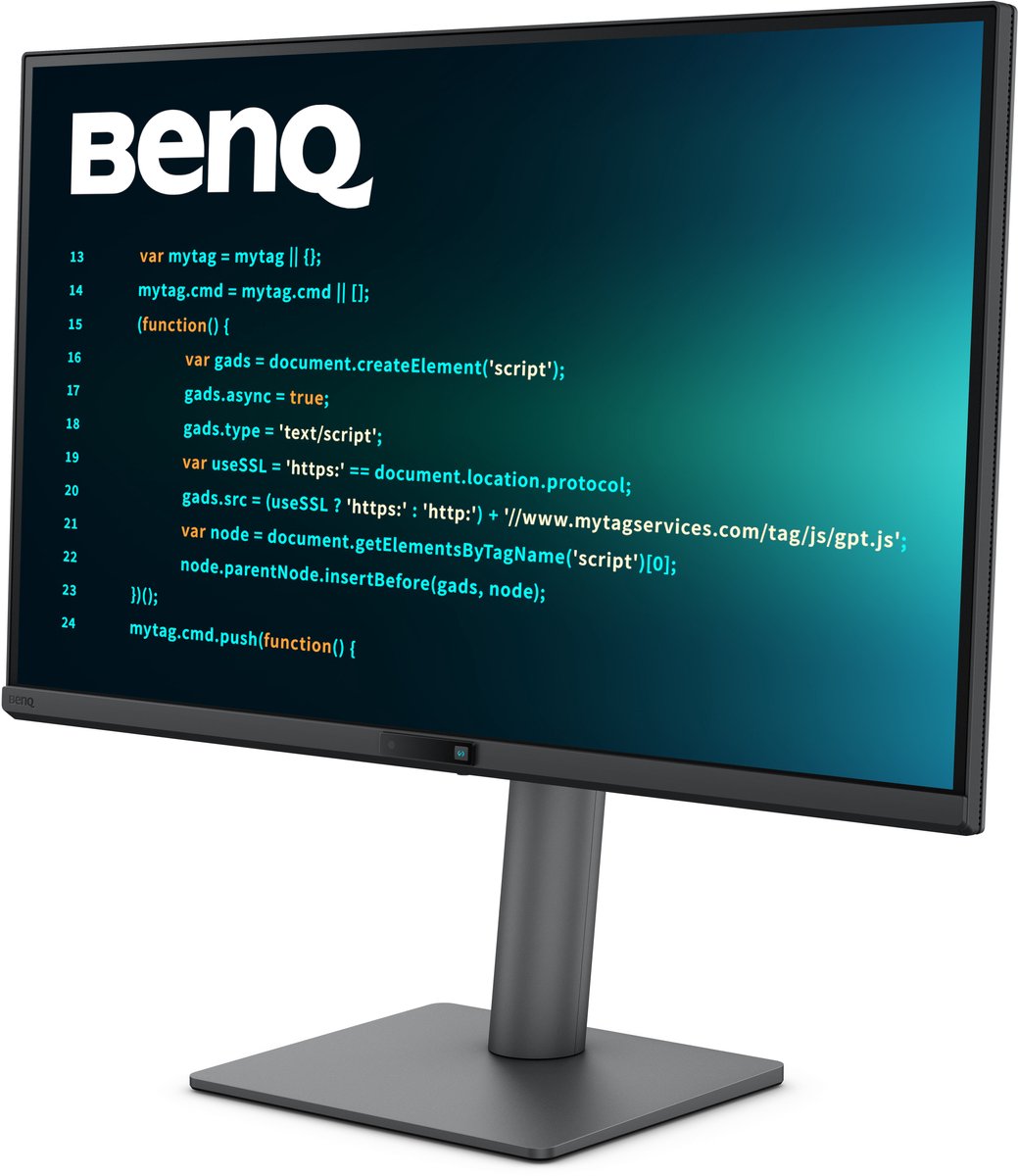 BenQ RD270Q – 27” QHD IPS Monitor – 144Hz – Nano Matte – USB‑C 65W – Programmeer‑ & Werkmonitor thumbnail 5