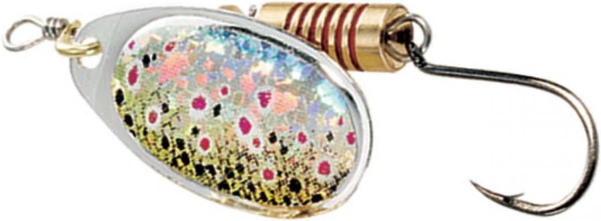 Spinner Forel - Spinneraas - Vissen op Forel - Enkele Haak - 4 gram - Meerkleurig