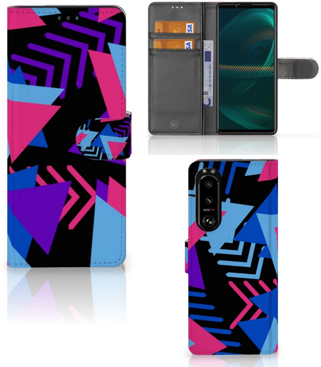Sony Xperia 5III Book Case Funky Triangle