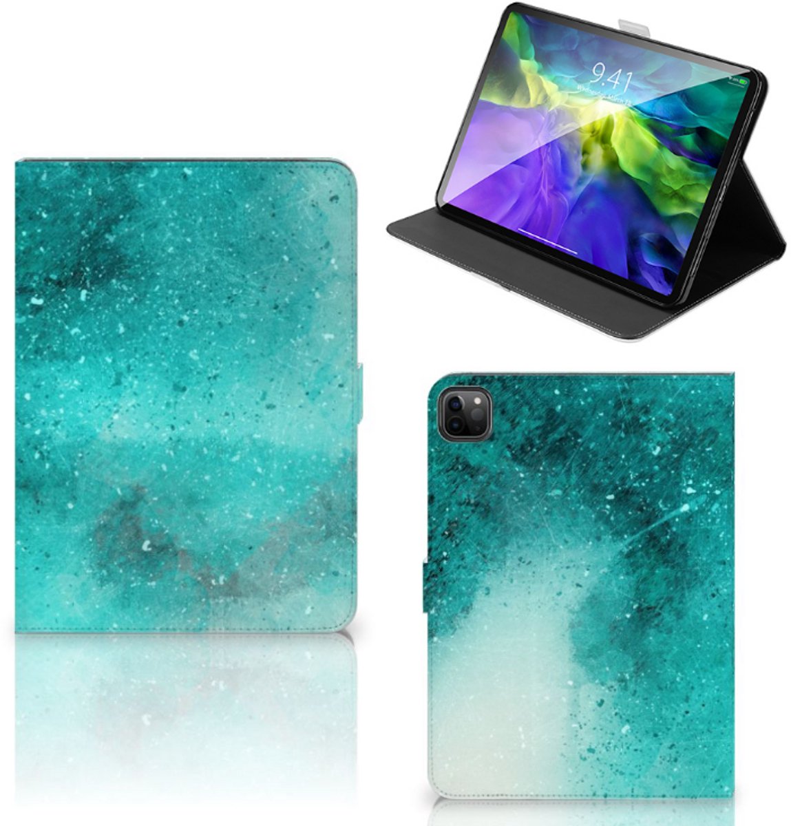 Hoes iPad Pro 11 2020/2021/2022 Painting Blue