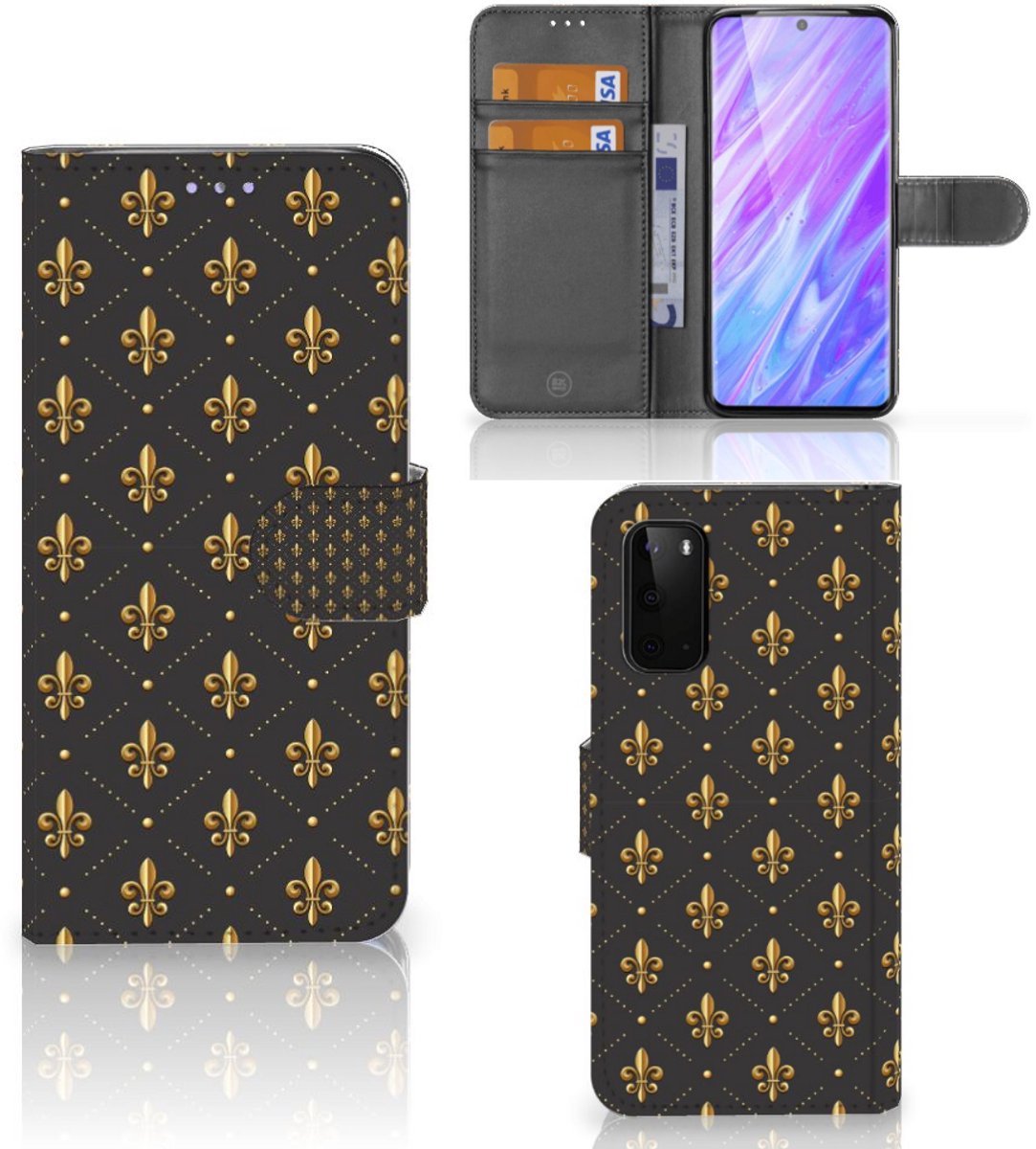 Samsung Galaxy S20 Telefoon Hoesje Franse Lelie