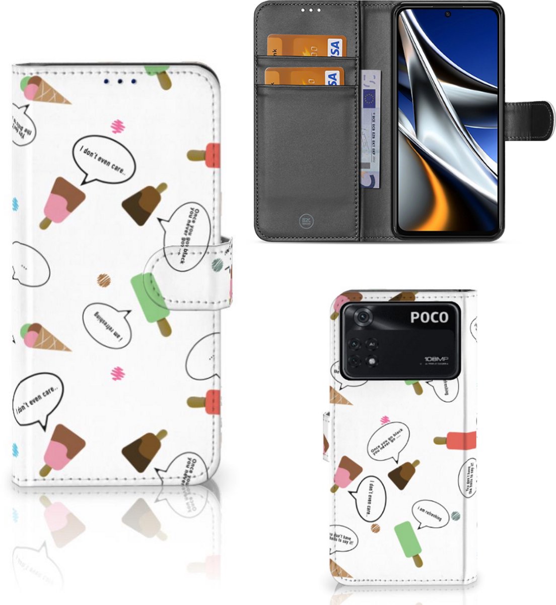 Xiaomi Poco X4 Pro 5G Book Cover IJsjes