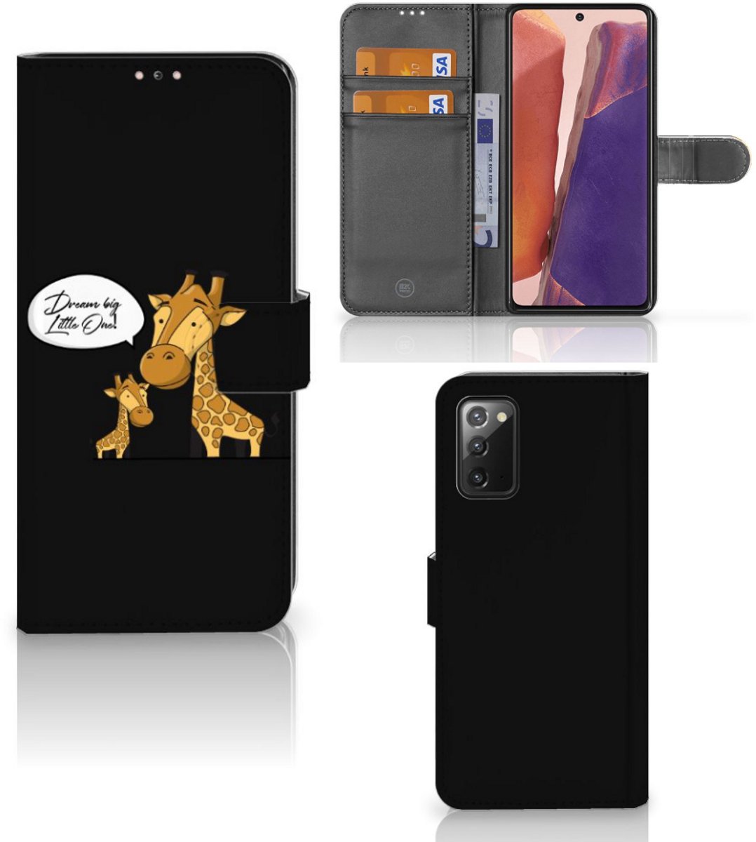 Samsung Galaxy Note 20 Leuk Hoesje Giraffe